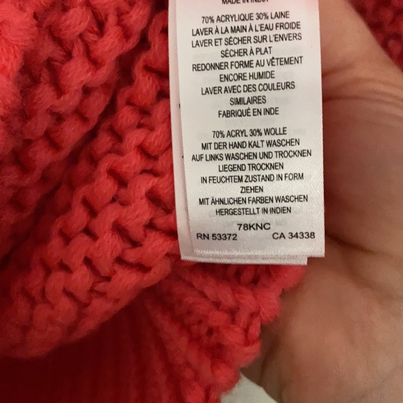 French Connection Neve Links Sweater S High neck - Picture 11 of 12